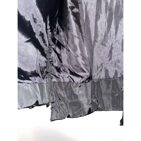 7 For All Mankind Thermal Puff Jacket Black Size Medium - Picture 6 of 7